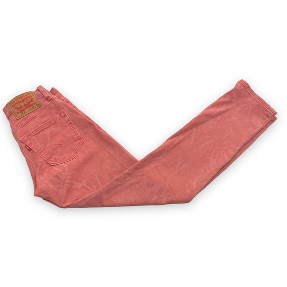 Levi’s Men’s High Rise 511 Slim Fit Barbie Core  Jeans Denim Pink Size 28x32 - Picture 6 of 11